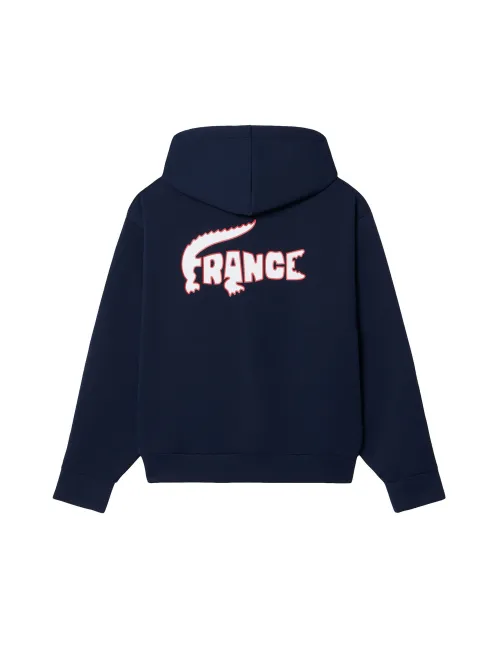 Jacke Lacoste French Team Collection Damen | Ofertas De Padel
